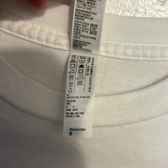 American Apparel Women’s Brunette Blonde Best Friend T-Shirt Size Small - Picture 5 of 5